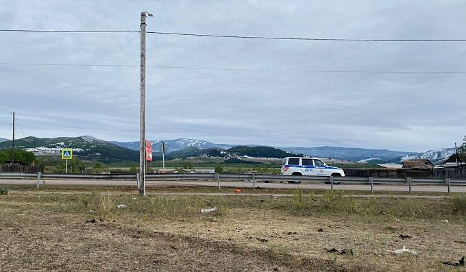 Пьяный мотоциклист влетел в дорожное ограждение в Бурятии