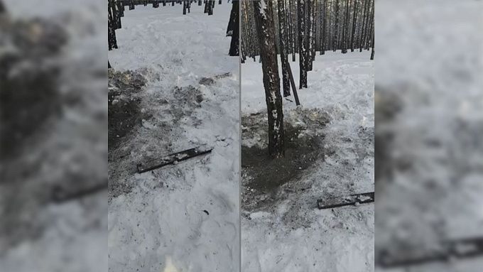 Вандалы похозяйничали на «Тропе Здоровья» в Улан-Удэ