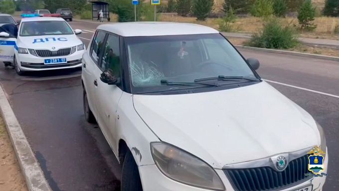В Улан-Удэ водитель без прав сбил женщину на пешеходном переходе