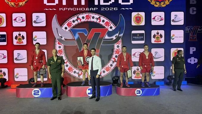 Самбист из Бурятии стал лучшим на чемпионате Вооруженных сил России
