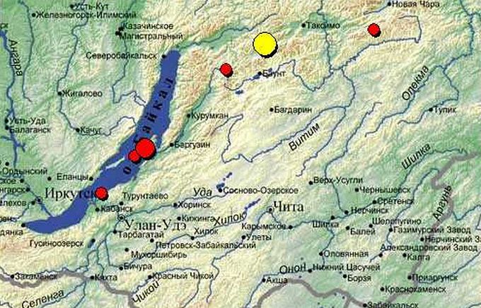 Землетрясение ощутили сразу несколько районов Бурятии