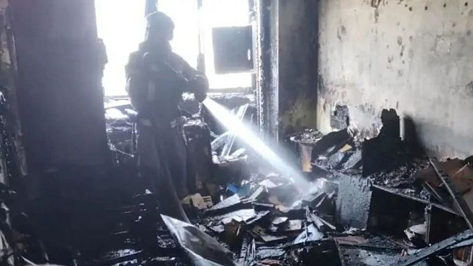 77-летний пенсионер погиб на пожаре в Иркутске