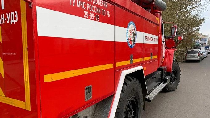 Женщина пострадала на пожаре в селе Бурятии