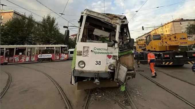 Уголовное дело возбудили после ДТП с двумя трамваями в Улан-Удэ