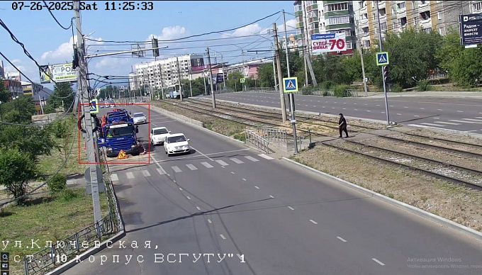 В Улан-Удэ на одной из улиц ограничили движение