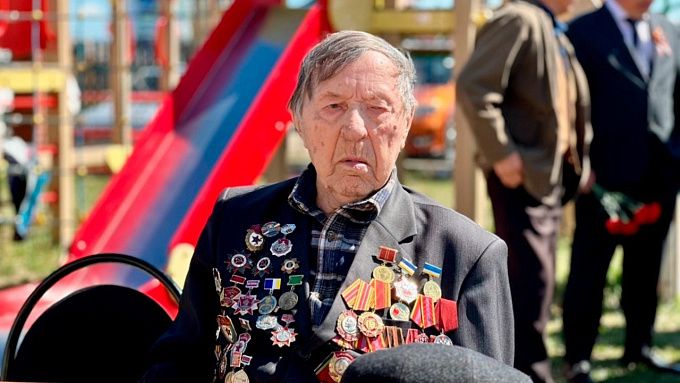 Ветеран ВОВ отпраздновал 102-летие в Бурятии