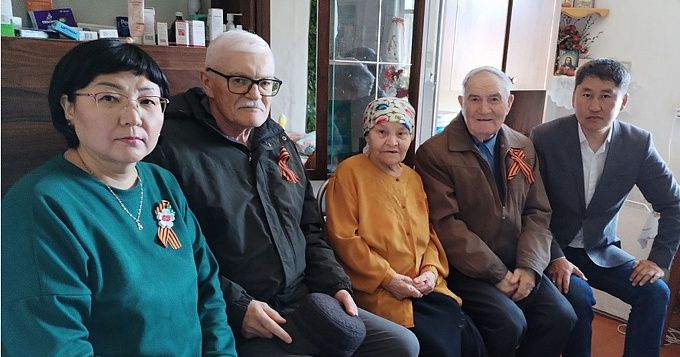Участница трудового фронта отметила 95-летний юбилей