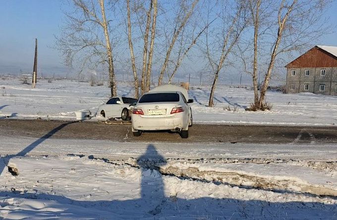 Выезд на встречку закончился ДТП с пострадавшими в Бурятии