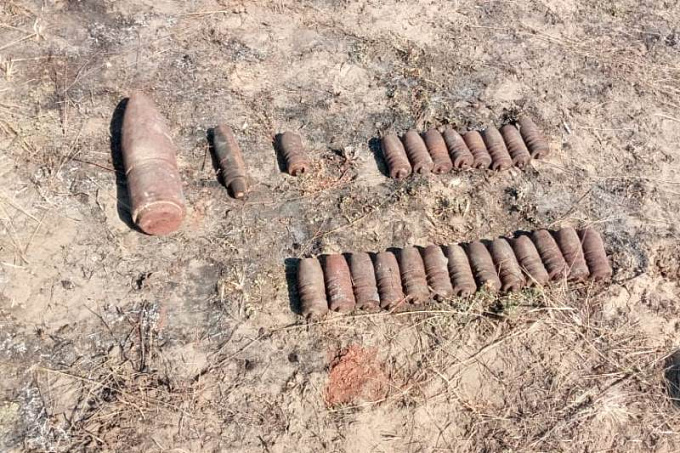 В пригороде Улан-Удэ нашли артиллерийские снаряды
