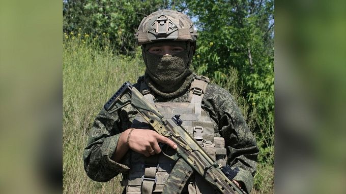 Военнослужащего из Бурятии наградили медалью Жукова