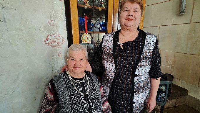 В Бурятии ветеран труда празднует 95-летний юбилей