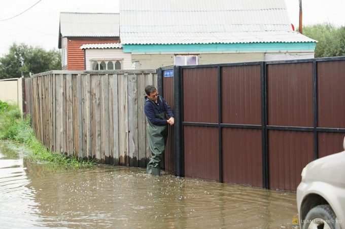 На Левобережье Улан-Удэ подтопило более 100 дворов. 48 человек эвакуировались