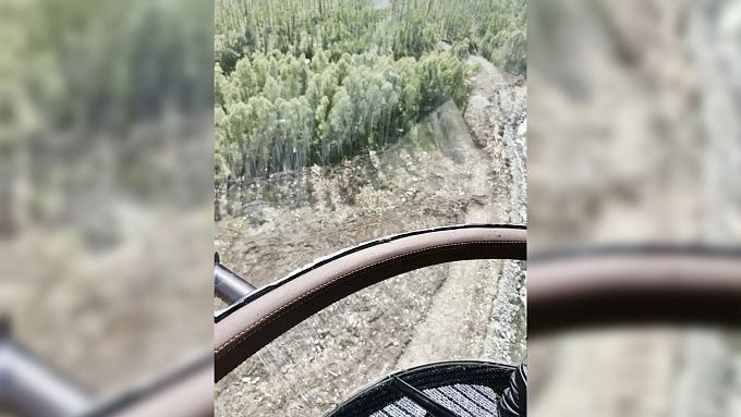 Грозовой пожар потушили на севере Бурятии
