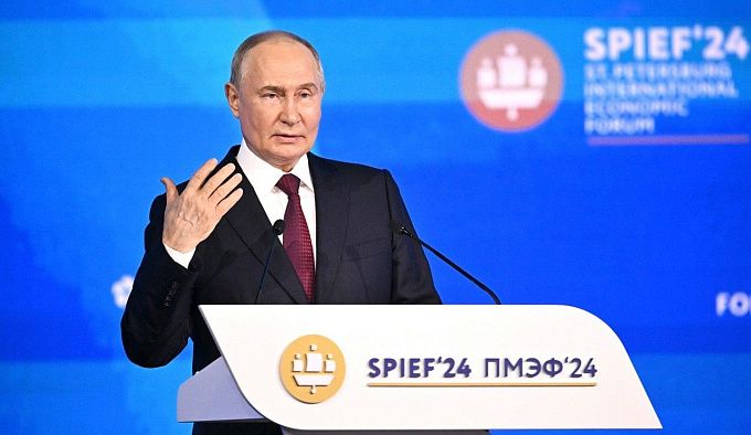 Главные заявления Путина на пленарном заседании ПМЭФ