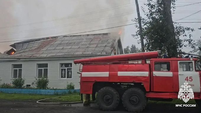 Школа-интернат горела в Бурятии
