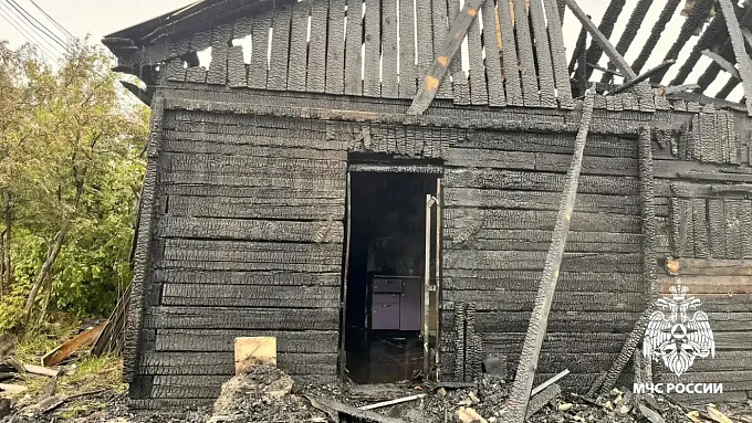 Ребёнок пострадал при пожаре в Бурятии