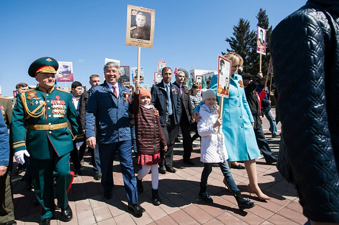 Улан-Удэ празднует День Победы (ФОТО) 