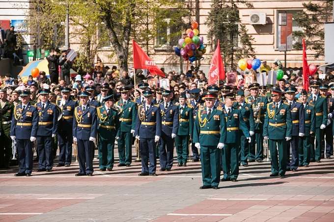 В Улан-Удэ идет подготовка к параду Победы