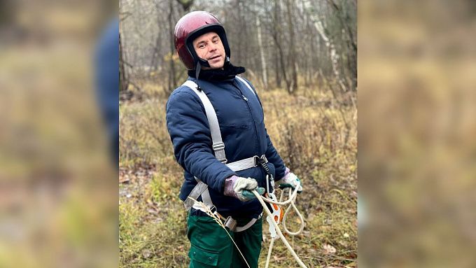 Десантник-пожарный из Бурятии обучается редкой профессии