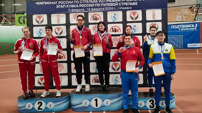 Пулевики из Бурятии взяли еще одну награду на чемпионате России