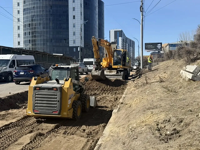 Улицу в центре Улан-Удэ готовят к асфальтированию