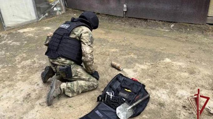 Снаряд нашли во дворе дома в Улан-Удэ