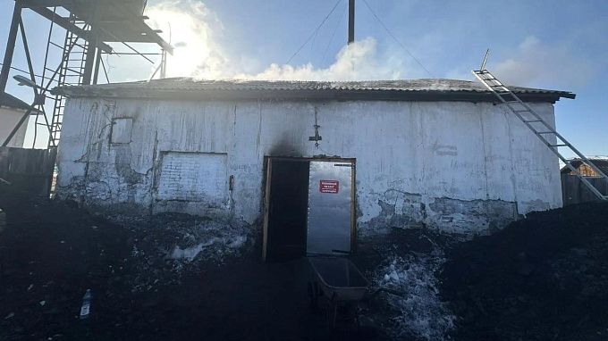 Пожар в котельной оставил без тепла детсад и дом культуры в Бурятии