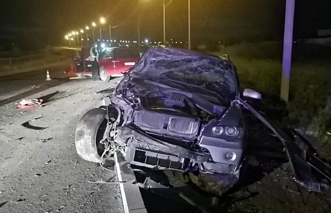 В Бурятии пьяный водитель BMW устроил лобовое ДТП с пострадавшими