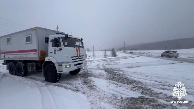 Пункты обогрева развернули на трех перевалах Бурятии