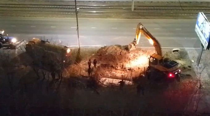 Улица превратилась в реку. В Улан-Удэ произошла крупная коммунальная авария. ОБНОВЛЕНО