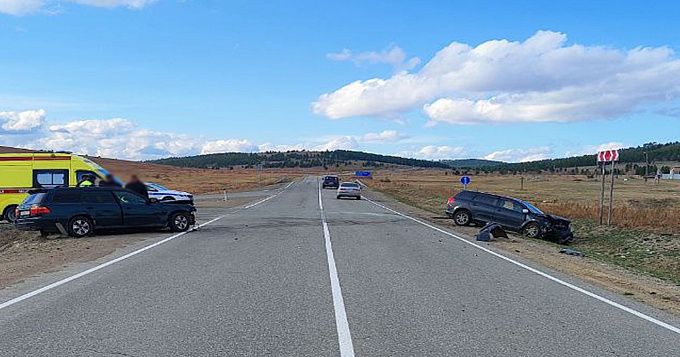 В Бурятии пятилетняя девочка пострадала в аварии