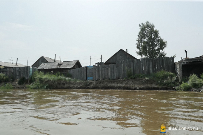 В Улан-Удэ уровень воды в Селенге поднялся до 209 см