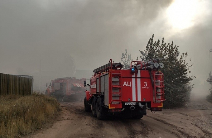 Мужчина сгорел заживо на пожаре в Улан-Удэ