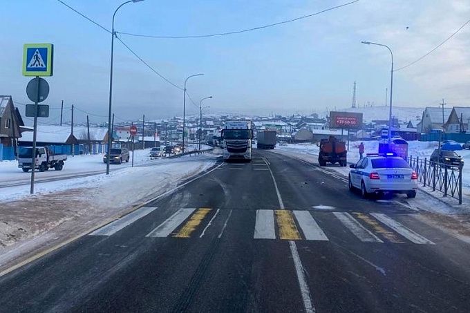Школьницу сбили на пешеходном переходе в пригороде Улан-Удэ 