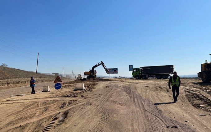В двух районах Бурятии проверили ход ремонта дорог