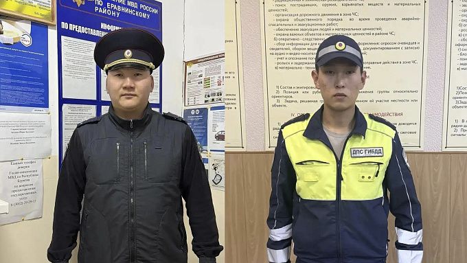 В Бурятии сотрудники ДПС пришли на помощь гостям из Забайкалья