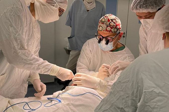 В Улан-Удэ месячному ребенку удалили гигантскую опухоль