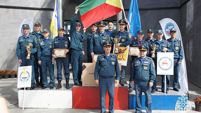 Пожарные Бурятии стали призерами «Дальневосточной вертикали»
