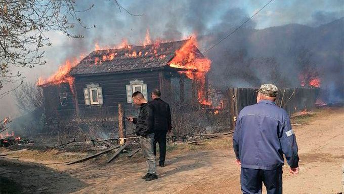 Виновника пожара в пригороде Улан-Удэ привлекли к уголовной ответственности