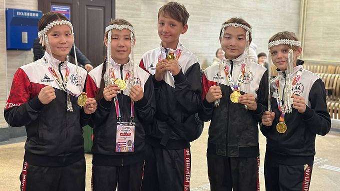 Юные спортсмены из Бурятии завоевали пять золотых медалей на Первенстве мира по муайтай