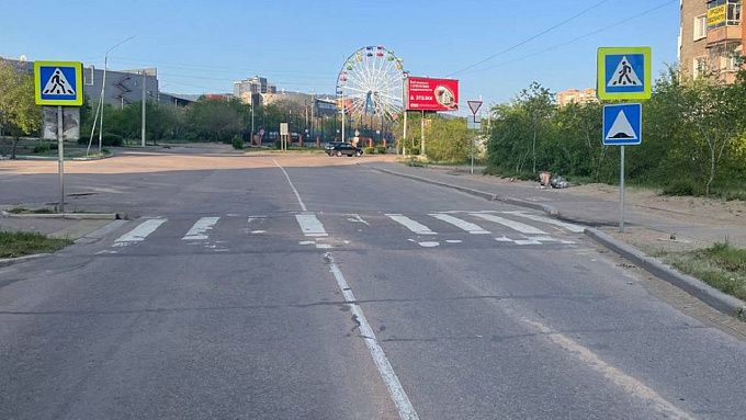 В Улан-Удэ водитель сбил 10-летнего велосипедиста и уехал