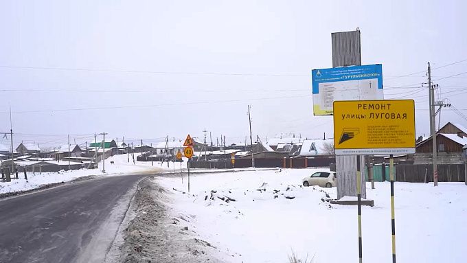 Дорожники объяснили ночную укладку асфальта в холода в пригороде Улан-Удэ 