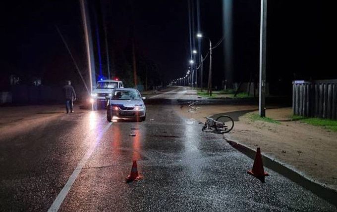 В Бурятии водитель «Мазды» сбил пьяного велосипедиста