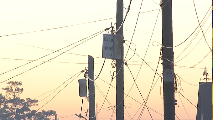 Город в Бурятии остался без света из-за аварии на линии электропередач