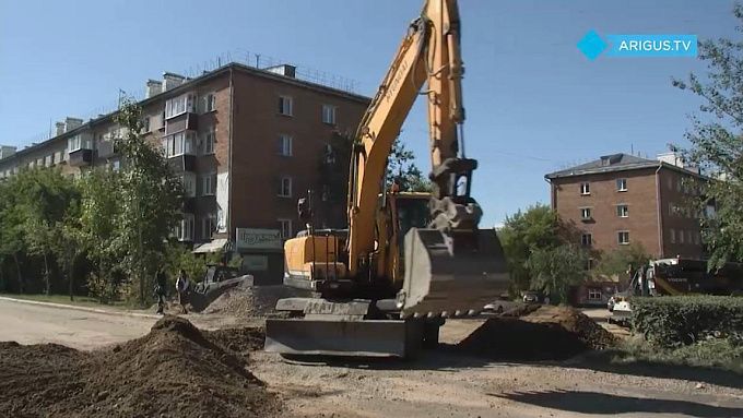 Ремонт двух участков дорог завершили в центре Улан-Удэ