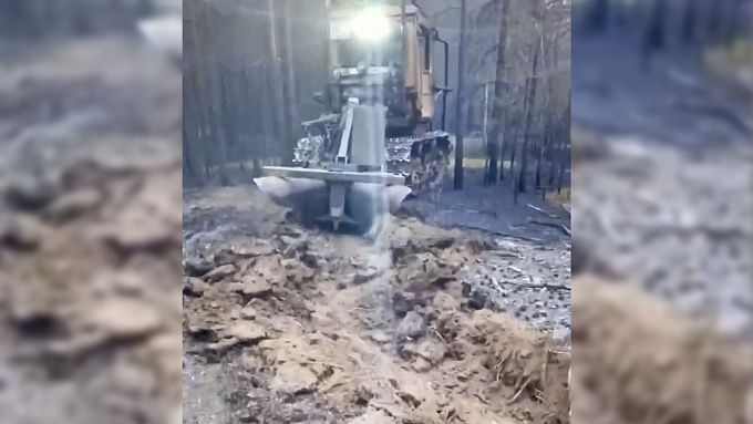 Беспечный сельчанин устроил пожар на границе Бурятии и Монголии