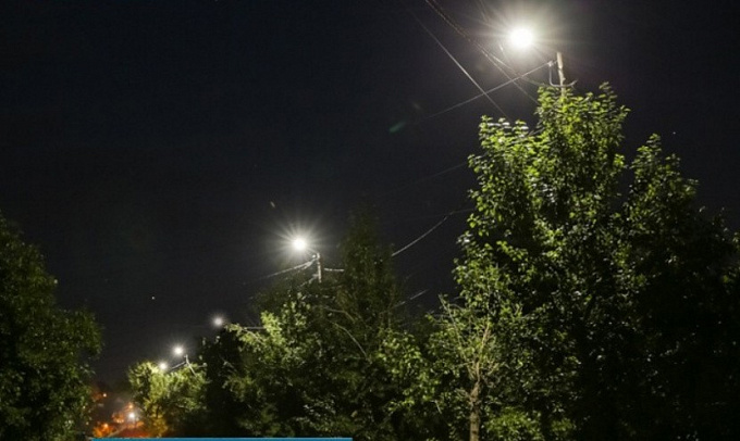 В Улан-Удэ более 11 тысяч старых фонарей заменили на светодиодные