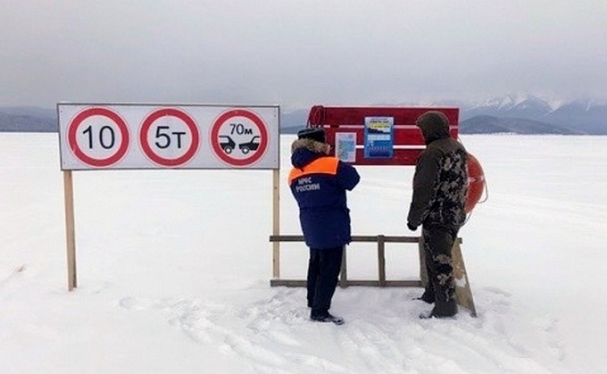 В Бурятии открыли еще шесть ледовых переправ