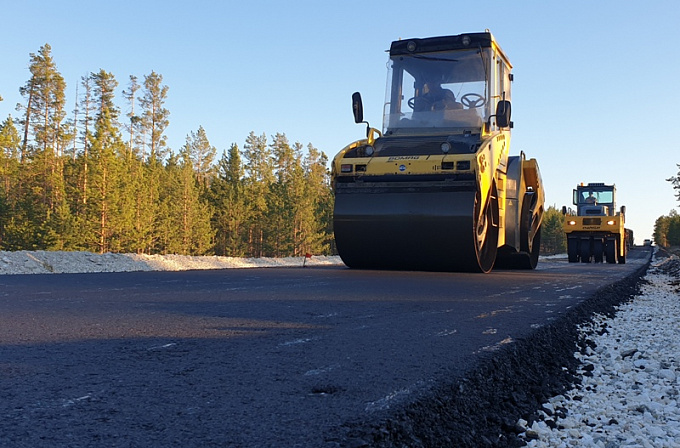 В Заиграевском районе завершили ремонт участка региональной дороги