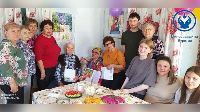 Труженица тыла из Бурятии отметила 95-летний юбилей